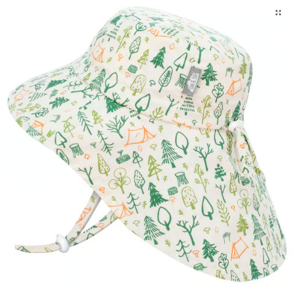 Size S (0-6m): Jan & Jul Cotton Adventure Hat - CAMP GROVE