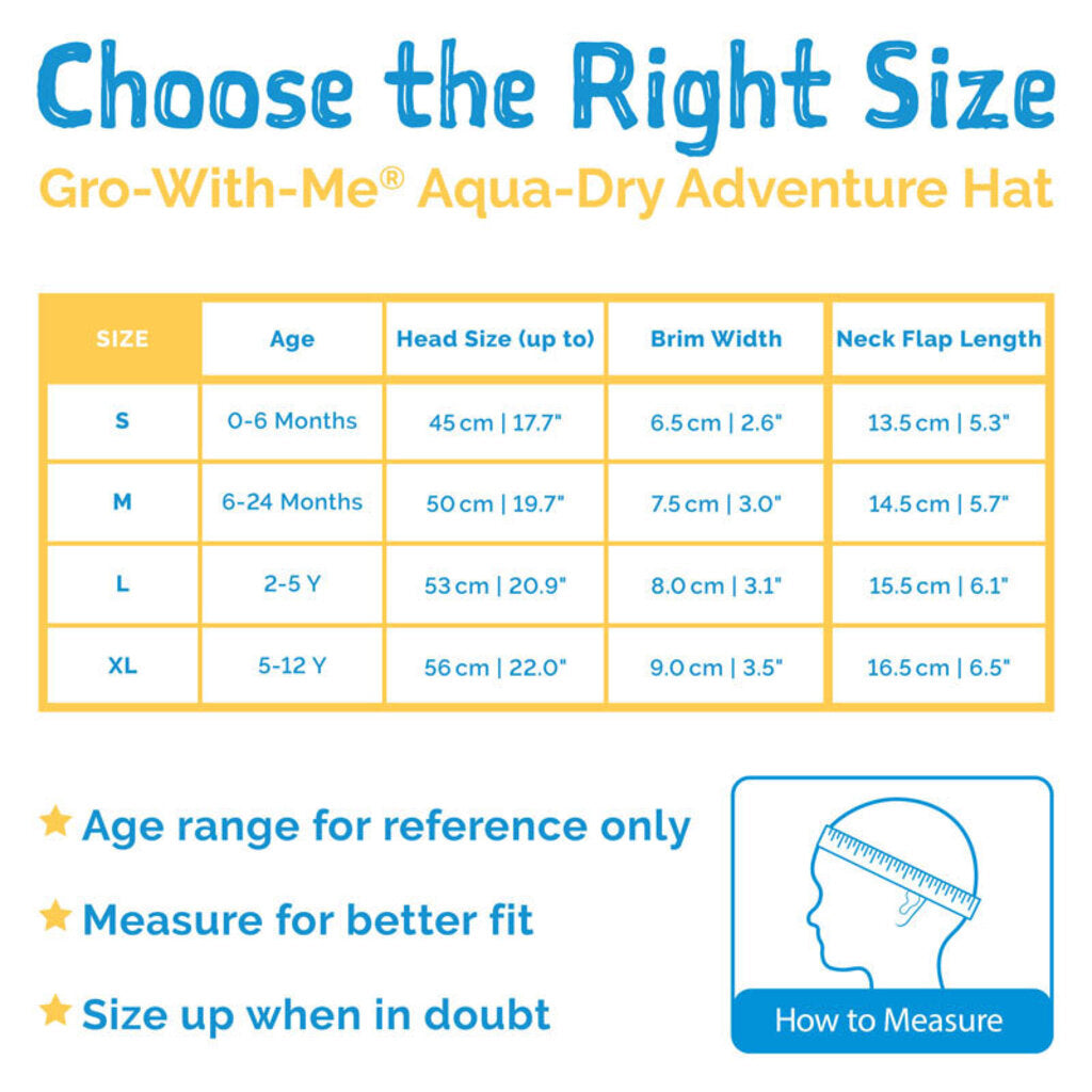 Jan & Jul Aqua-Dry Adventure Hats XL / Turtle