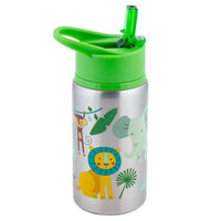 Stephen Joseph Stainless Steel Water Bottle - ZOO