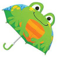 Stephen Joseph Pop Up FROG Umbrella - NEW