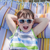 Size S (6m-2y): Jan & Jul Urban Xplorer Sunglasses - WHITE
