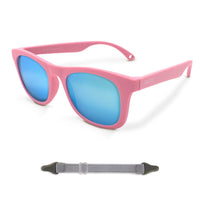 Size M (2-6Y): Jan & Jul Urban Xplorer Sunglasses - Peachy Pink Aurora