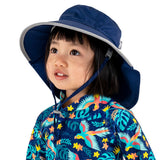 Size L (2-5 years): Jan & Jul Cotton Xplorer Hat - TIGER