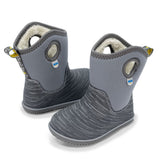 Size 10: Jan & Jul GREY Birch Toasty-Dry Lite Winter Rain Boots NEW