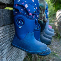Size 11: Jan & Jul GREY Birch Toasty-Dry Lite Winter Rain Boots NEW