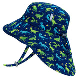 Size L (2-5 years): Jan & Jul Aqua Dry Adventure Hat - Dinoland