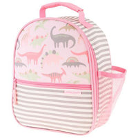 Stephen Joseph All Over Print Lunchbox - PINK DINO NEW