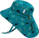 Size S (0-6m): Jan & Jul Aqua Dry Adventure Hat - SUMMER CAMP