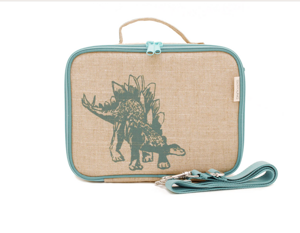 SoYoung GREEN STEGOSAURUS Lunchbox NEW