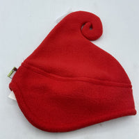 Size L (big Kid): Lofty Poppy Locally Made RED Fleece Hat - NEW