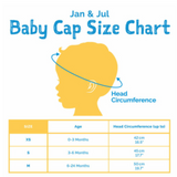 Size S (3-6m): Jan & Jul Sun Soft Baby Cap - LAVENDER