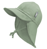 Size M (6-24): Jan & Jul Sun Soft Baby Cap - JUNIPER GREEN