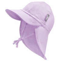 Size M (6-24): Jan & Jul Sun Soft Baby Cap - Lavender