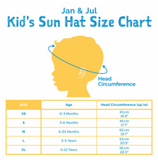 Size M (6-24m): Jan & Jul Aqua Dry Adventure Hat - Watermelon