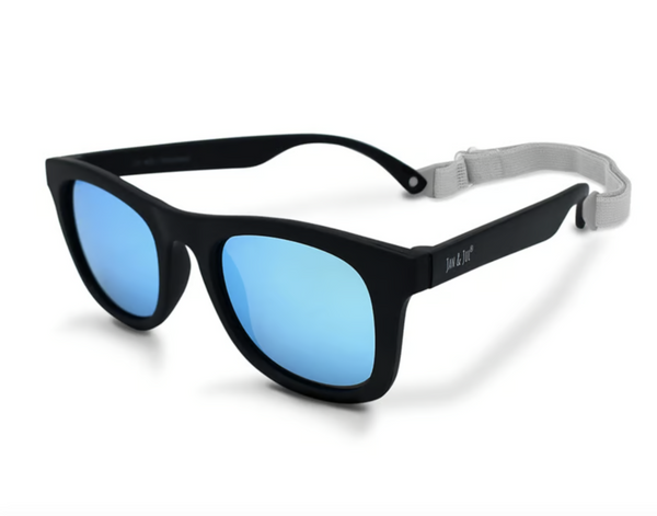 Size S (6m-2y): Jan & Jul Urban Xplorer Sunglasses - Black Aurora