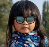 Size S (6m-2y): Jan & Jul Urban Xplorer Sunglasses - Black Aurora