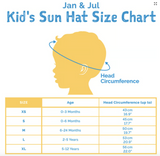 Size L (2-5): Jan & Jul Cotton Adventure Hat - Daisy