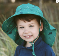 Size XL (5-12 years): Jan & Jul Aqua Dry Adventure Hat - Summer Camp