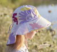 Size L (2-5): Jan & Jul Cotton Adventure Hat - Daisy