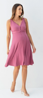 Size OS: Lila Dusty Rose Labor & Postpartum Tank Dress