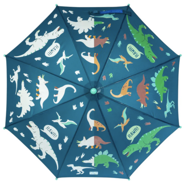 Stephen Joseph Color Changing Umbrella -DINO-NEW