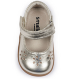Size 5: See Kai Run Sera SILVER Mary Jane Shoes NEW