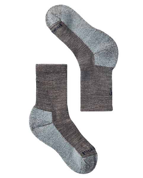 Size S (9-11.5): Smartwool Kids' HIKE Crew Taupe Light Cushion NEW Socks