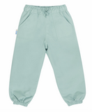 Size 6: Jan & Jul DUSTY MINT Puddle-Dry Rain Pants NEW