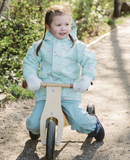 Size 2: Jan & Jul DUSTY MINT Puddle-Dry Rain Pants NEW