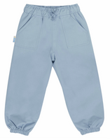 Size 6: Jan & Jul DUSTY BLUE Puddle-Dry Rain Pants NEW