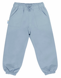 Size 3: Jan & Jul DUSTY BLUE Puddle-Dry Rain Pants NEW