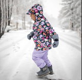 Size 8: Jan & Jul LAVENDER Cozy-Dry (Fleece Lined) Rain Pants NEW