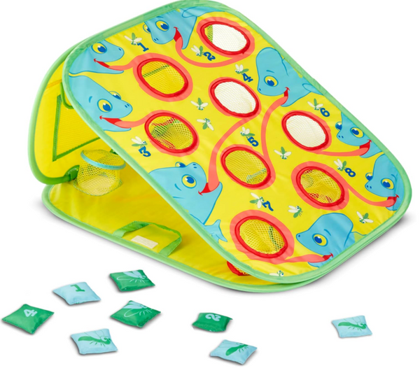 Melissa & Doug Sunny Patch Camo Chameleon Bean Bag Toss