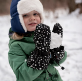 Size M (4-6): Jan & Jul BLACK STAR Waterproof Mittens NEW