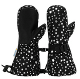 Size S (2-4): Jan & Jul BLACK STAR Waterproof Mittens NEW