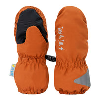 Size XS (NB-2): Jan & Jul TERRACOTTA Waterproof RAIN Mittens NEW