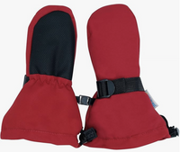 Size XS (NB-2): Jan & Jul RED Waterproof Thumbless Mittens NEW