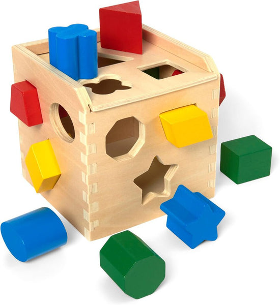 Melissa & Doug Wooden Shape Sorter