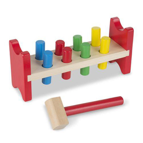 Melissa & Doug Wooden Pound a Peg Toy