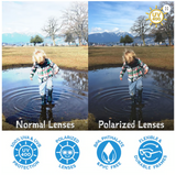 Size M (2-6Y): Jan & Jul HEART Sunglasses -PEACHY PINK AURORA