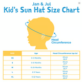 Size M (6-24m): Jan & Jul Aqua Dry Adventure Hat -LAVENDER