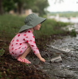 Size M (6-24): Jan & Jul Cotton Adventure Hat JUNIPER GREEN