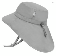 Size L (2-5): Jan & Jul Cotton Adventure Hat - GREY