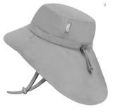 Size L (2-5): Jan & Jul Cotton Xplorer Hat - GREY