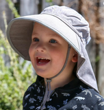 Size M (6-24m): Jan & Jul Aqua Dry Adventure Hat -GREY