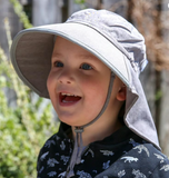 Size XL (5-12 years): Jan & Jul Aqua Dry Adventure Hat - GREY