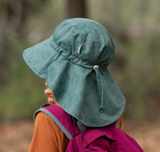 Size L (2-5 years): Jan & Jul Aqua Dry Adventure Hat - FOREST FRIENDS