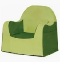 P'Kolino Little Reader Toddler Two Tone Green Children's Chair