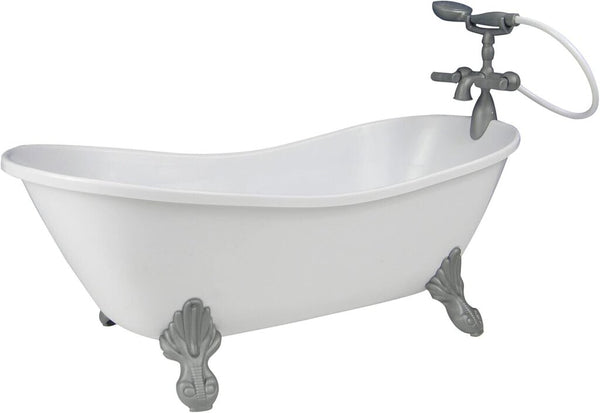 Teamson Sophia's Classic Clawfoot Doll Bathtub Fits 18" Doll