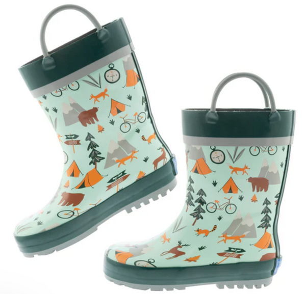 Size 12: Stephen Joseph OUTDOOR Rain Boots NEW